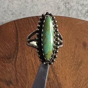 Vintage Native American Navajo Turquoise ring size 6